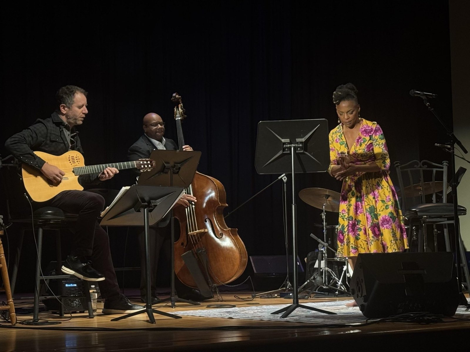 Jazz artist Nnenna Freelon reads from her debut memoir at UNC's Sonja Haynes Stone Center.